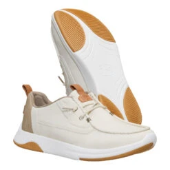 Wally Drift Classic - Silver Birch/White 9 Wally Drift Classic - Silver Birch/White -Heydude 43641 1VX WALLYDRIFTCLASSIC SILVERBIRCHWHITE PAIR BOTTOM conversion1