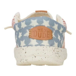 Wally Funk Youth Americana Stars - American Flag -Heydude 43678 9CW WALLYFUNKYAMERICANASTARS AMERICANFLAG BACK conversion1