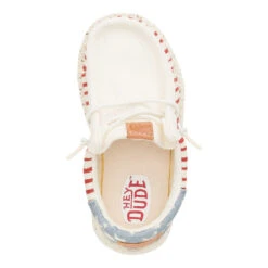 Wally Funk Toddler Americana Stars - American Flag 13 Wally Funk Toddler Americana Stars - American Flag -Heydude 43679 9CW WALLYFUNKTAMERICANASTARS AMERICANFLAG TOP conversion1