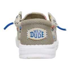 Wally Toddler Trucks - Stone/Multi -Heydude 43688 1WC WALLYTTRUCKS STONEMULTI BACK conversion1