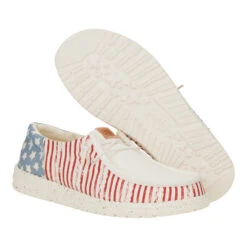 Wendy Funk Americana Stars - American Flag -Heydude 43693 9CW WENDYFUNKAMERICANASTARS AMERICANFLAG PAIR BOTTOM conversion1