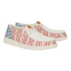 Front Page -Heydude 43693 9CW WENDYFUNKAMERICANASTARS AMERICANFLAG PAIR conversion1