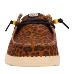 Wendy Funk Animal - Brown/Black -Heydude 43695 22G WendyFunkAnimal Brown Black Right Front