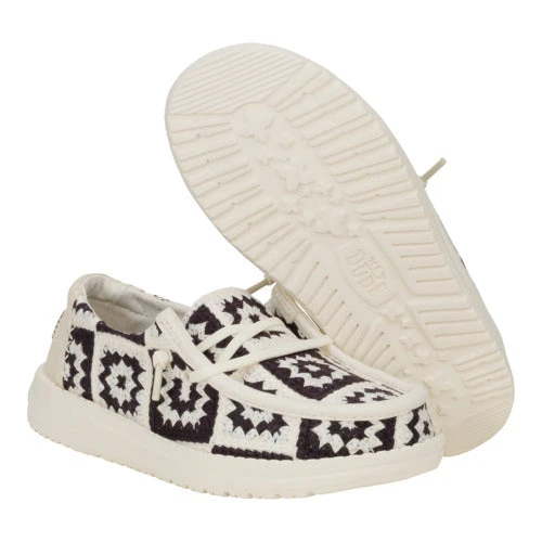 Wendy Youth Cottage Crochet - Black/Multi 3 Wendy Youth Cottage Crochet - Black/Multi - Image 3