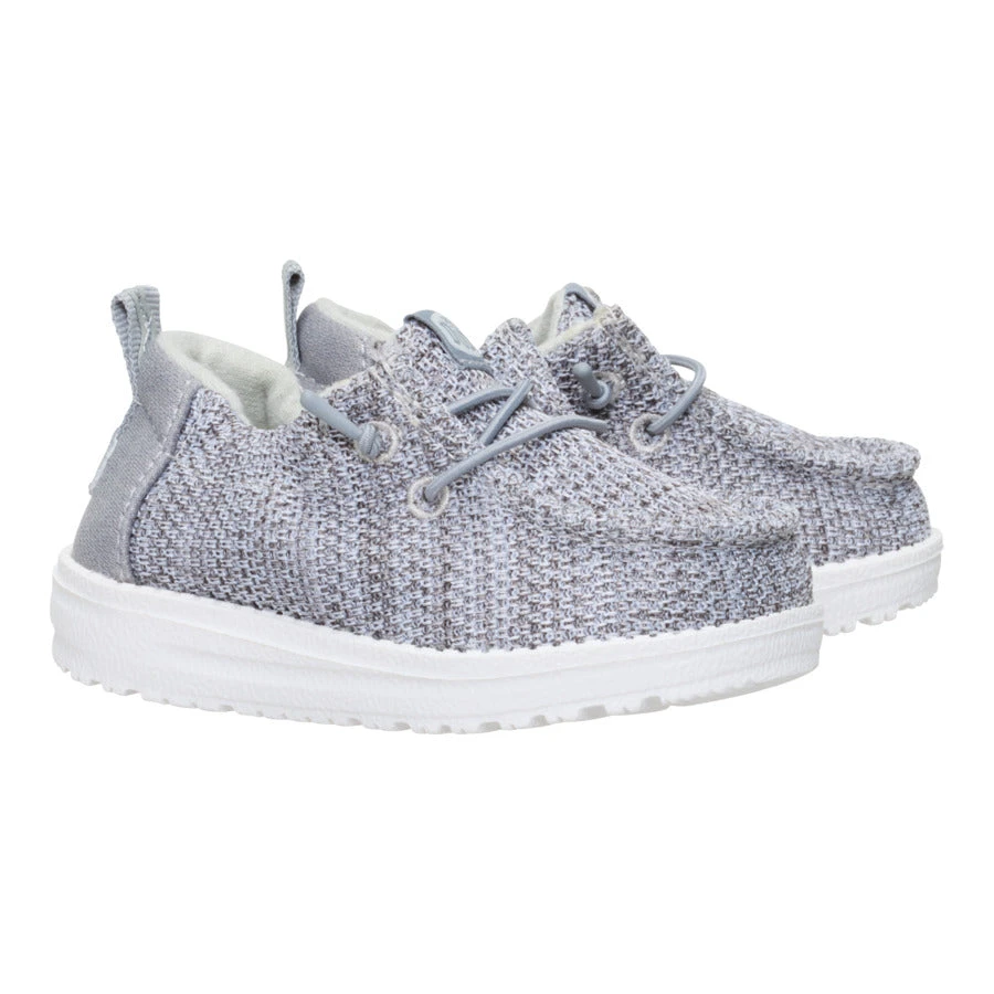 LilDude Slip On Core - Grey/White 2 LilDude Slip On Core - Grey/White - Image 2