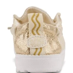 LilDude Infant Slip On Novelty - Champagne Glitter -Heydude 43722 9AC LilDudeSliponNovelty ChampagneGlitter Right Back
