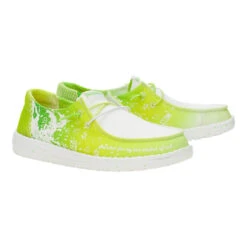 Wendy Margaritaville 2 - White/Lime 11 Wendy Margaritaville 2 - White/Lime -Heydude 43724 13F WENDYMARGARITAVILLE2 WHITELIME PAIR