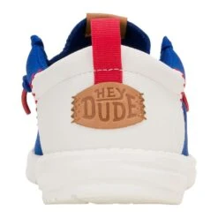 MLB Rangers™ Wally Funk - Rangers Royal/White -Heydude 43815 458 WALLYFUNKMLBRANGERS ROYALWHITE BACK