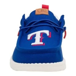 MLB Rangers™ Wally Funk - Rangers Royal/White -Heydude 43815 458 WALLYFUNKMLBRANGERS ROYALWHITE FRONT