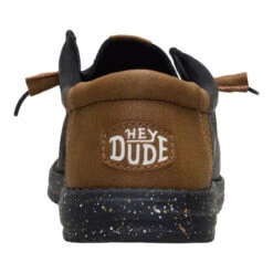 Wally Break Bronze - Black 12 Wally Break Bronze - Black -Heydude 43839 001 WALLYBREAKBRONZE BLACK BACK conversion1