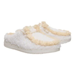 Wendy Slipper - Egret/Wood Ash 11 Wendy Slipper - Egret/Wood Ash -Heydude 44170 0OJ WENDYSLIPPER EGRETWOODASH PAIR conversion1