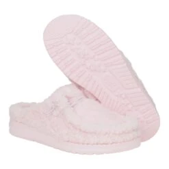 Wendy Slipper - Cozy Light Pink 12 Wendy Slipper - Cozy Light Pink -Heydude 44170 6JN WENDYSLIPPER LIGHTPINK PAIR BOTTOM