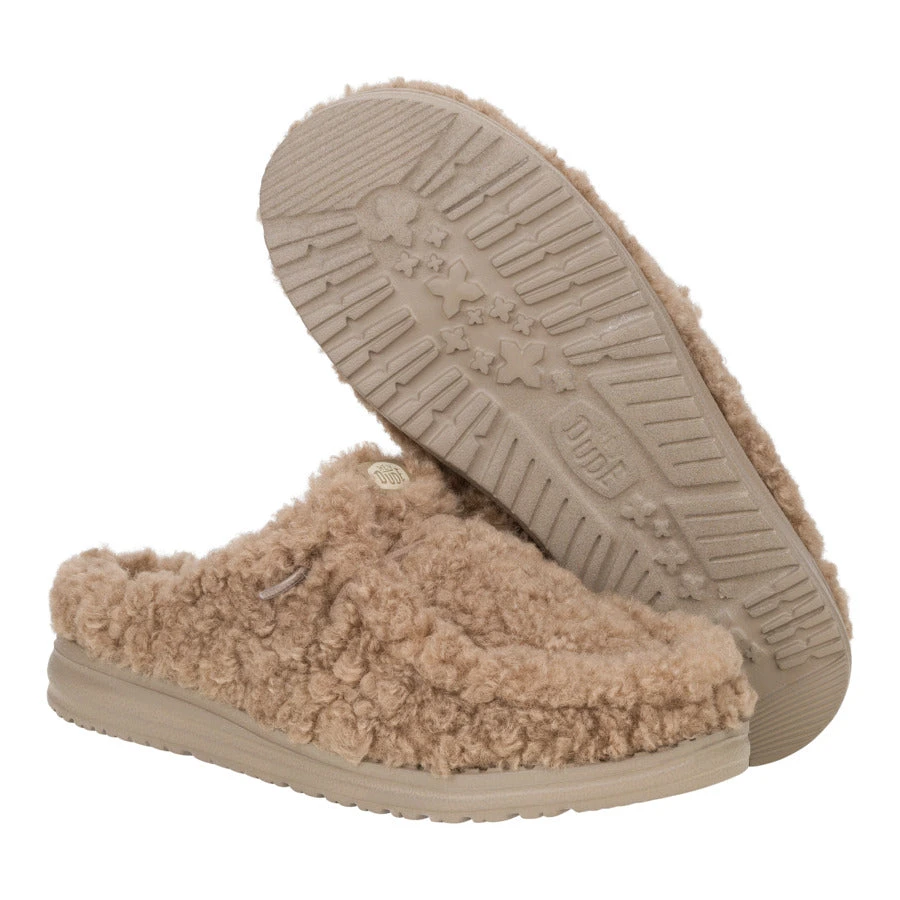 Wendy Slipper - Cozy Timber Wolf 4 Wendy Slipper - Cozy Timber Wolf - Image 4