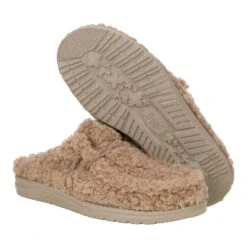 Wally Slipper - Cozy Timber Wolf 11 Wally Slipper - Cozy Timber Wolf -Heydude 44171 2BI WALLYSLIPPER TIMBER PAIR BOTTOM