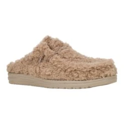 Wally Slipper - Cozy Timber Wolf 15 Wally Slipper - Cozy Timber Wolf -Heydude 44171 2BI WALLYSLIPPER TIMBER RIGHT 3QTR