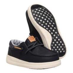 Paul Toddler Classic - Black 10 Paul Toddler Classic - Black -Heydude 44181 001 PAULTCLASSIC BLACK PAIR BOTTOM conversion1