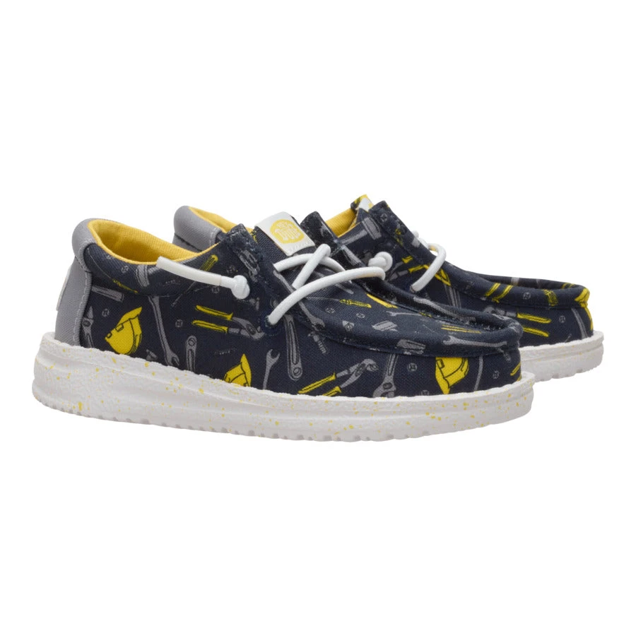 Wally Toddler Construction - Navy/Multi 2 Wally Toddler Construction - Navy/Multi - Image 2