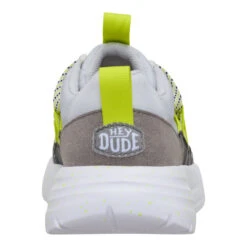 Sirocco Trek Youth Sport - Light Grey -Heydude 44199 007 SIROCCOTREKYSPORT LIGHTGREY BACK conversion1