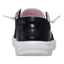 Wendy Youth Shimmer Flower - Charcoal 12 Wendy Youth Shimmer Flower - Charcoal -Heydude 44206 025 WENDYYSHIMMERFLOWER CHARCOAL BACK conversion1