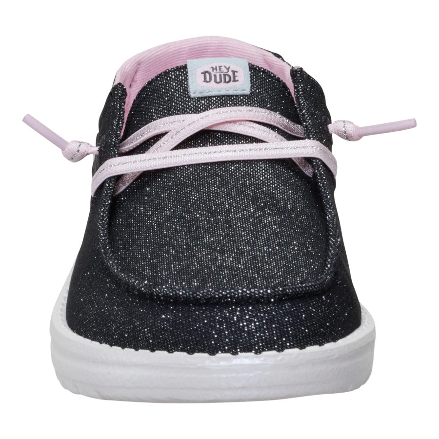 Wendy Youth Shimmer Flower - Charcoal 4 Wendy Youth Shimmer Flower - Charcoal - Image 4