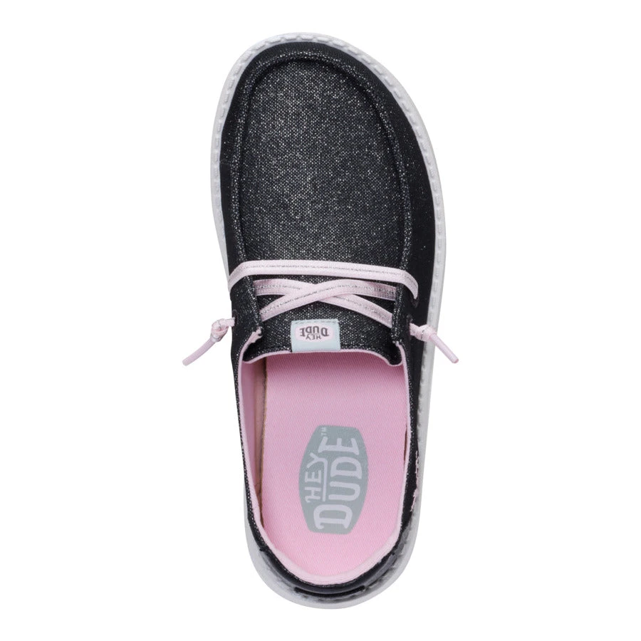 Wendy Youth Shimmer Flower - Charcoal 6 Wendy Youth Shimmer Flower - Charcoal - Image 6