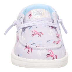 Wendy Toddler Unicorn Sparkle - Lilac -Heydude 44215 535 WENDYTUNICORNSPARKLE LILAC FRONT conversion1