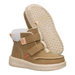 Bradley AC Toddler Cozy - Wheat -Heydude 44225 209 BRADLEYACTCOZY WHEAT PAIR BOTTOM conversion1