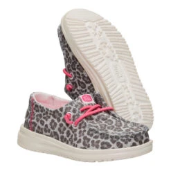 Wendy Toddler Luxe Leo - Natural/Black 10 Wendy Toddler Luxe Leo - Natural/Black -Heydude 44227 10G WENDYTLUXELEO NATURALBLACK PAIR BOTTOM conversion1