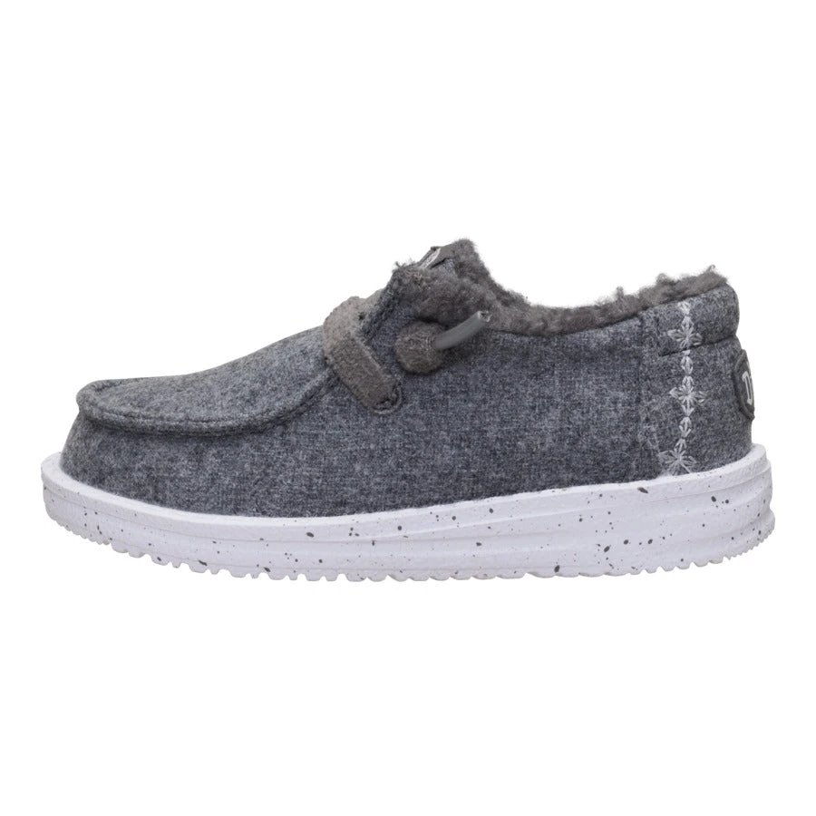 Wendy Toddler Wool Cozy - Charcoal 1 Wendy Toddler Wool Cozy - Charcoal