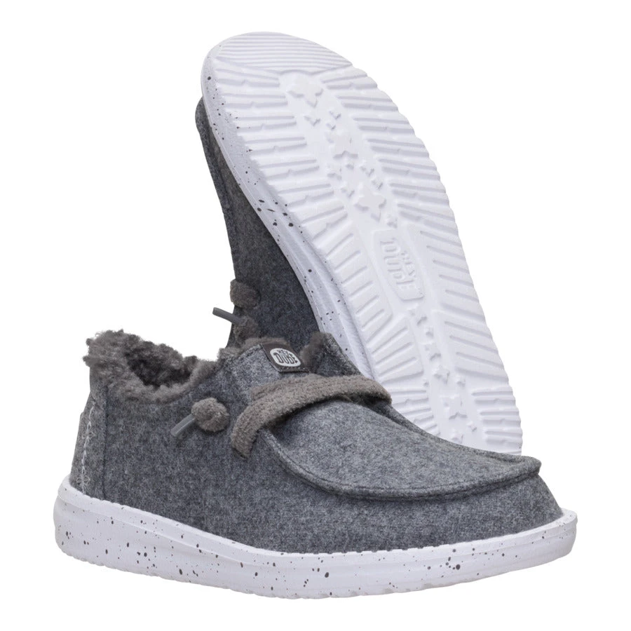 Wendy Youth Wool Cozy - Charcoal 3 Wendy Youth Wool Cozy - Charcoal - Image 3