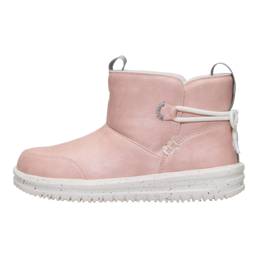 Camden Bow Boot Youth Cozy - Sparkle Pink 1 Camden Bow Boot Youth Cozy - Sparkle Pink