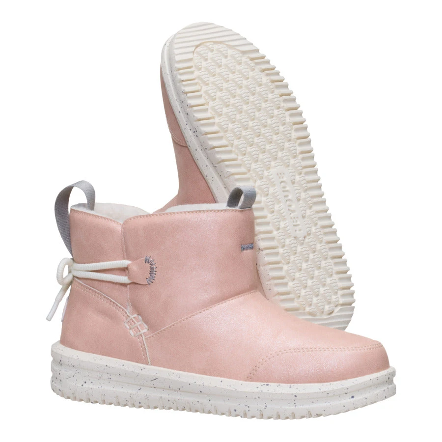 Camden Bow Boot Youth Cozy - Sparkle Pink 3 Camden Bow Boot Youth Cozy - Sparkle Pink - Image 3