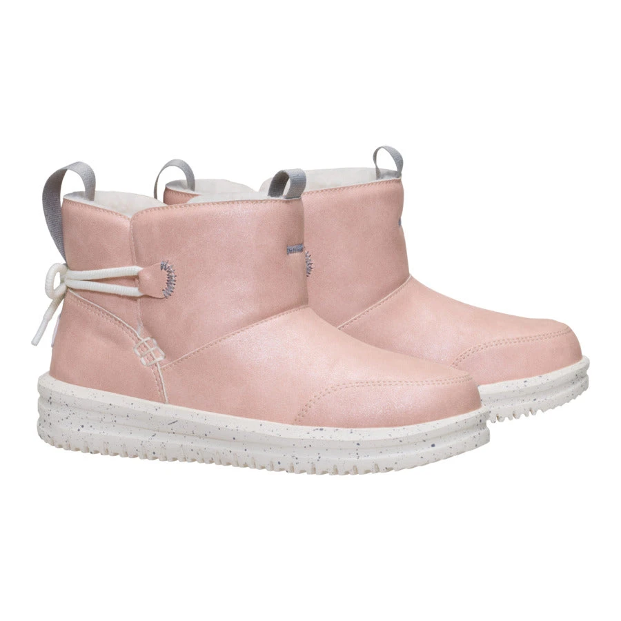 Camden Bow Boot Youth Cozy - Sparkle Pink 2 Camden Bow Boot Youth Cozy - Sparkle Pink - Image 2