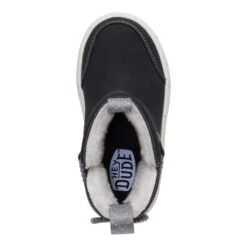 Camden Bow Boot Toddler Cozy - Black 13 Camden Bow Boot Toddler Cozy - Black -Heydude 44233 001 CAMDENBOWBOOTTCOZY BLACK TOP conversion1