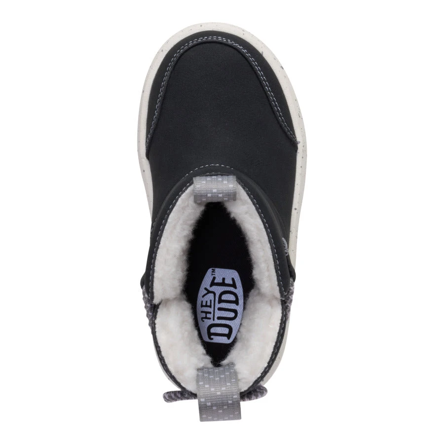 Camden Bow Boot Toddler Cozy - Black 6 Camden Bow Boot Toddler Cozy - Black - Image 6