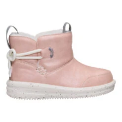 Camden Bow Boot Toddler Cozy - Sparkle Pink 15 Camden Bow Boot Toddler Cozy - Sparkle Pink -Heydude 44233 6VG CAMDENBOWBOOTTCOZY SPARKLEPINK RIGHT SIDE conversion1