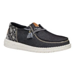 Wendy Funk Embroidered Floral - Black -Heydude 44237 001 WENDYFUNKEMBROIDEREDFLORAL BLACK RIGHT SIDE conversion1