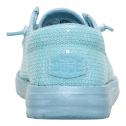 Wendy Funk Mono Sequin - Tourmaline Blue -Heydude 44241 4YJ WENDYFUNKMONOSEQUIN TOURMALINEBLUE BACK conversion1