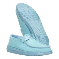 Wendy Funk Mono Sequin - Tourmaline Blue -Heydude 44241 4YJ WENDYFUNKMONOSEQUIN TOURMALINEBLUE PAIR BOTTOM conversion1