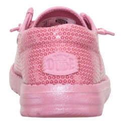 Wendy Funk Mono Sequin - Foxglove Pink -Heydude 44241 79S WENDYFUNKMONOSEQUIN FOXGLOVEPINK BACK conversion1