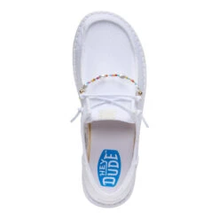 Wendy Funk Mesh Shoelry - White -Heydude 44242 100 WENDYFUNKMESHSHOELRY WHITE TOP conversion1