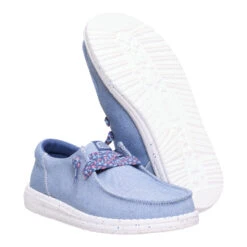 Wendy Funk Friendship Lace - Navy -Heydude 44246 410 WENDYFUNKFRIENDSHIPLACE NAVY PAIR BOTTOM conversion1