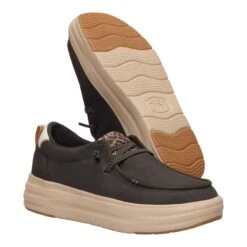 Wendy Nova Classic - Smoke/Irish Cream 12 Wendy Nova Classic - Smoke/Irish Cream -Heydude 44249 1WU WENDYNOVACLASSIC SMOKEIRISHCREAM PAIR BOTTOM