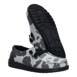 Wendy Sparkle Animal - Cow -Heydude 44256 9B7 WENDYSPARKLEANIMAL COW PAIR BOTTOM conversion1