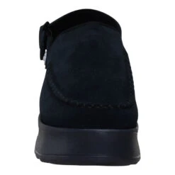 Delray Clog Suede - Black 14 Delray Clog Suede - Black -Heydude 44259 001 DELRAYCLOGSUEDE BLACK FRONT conversion1