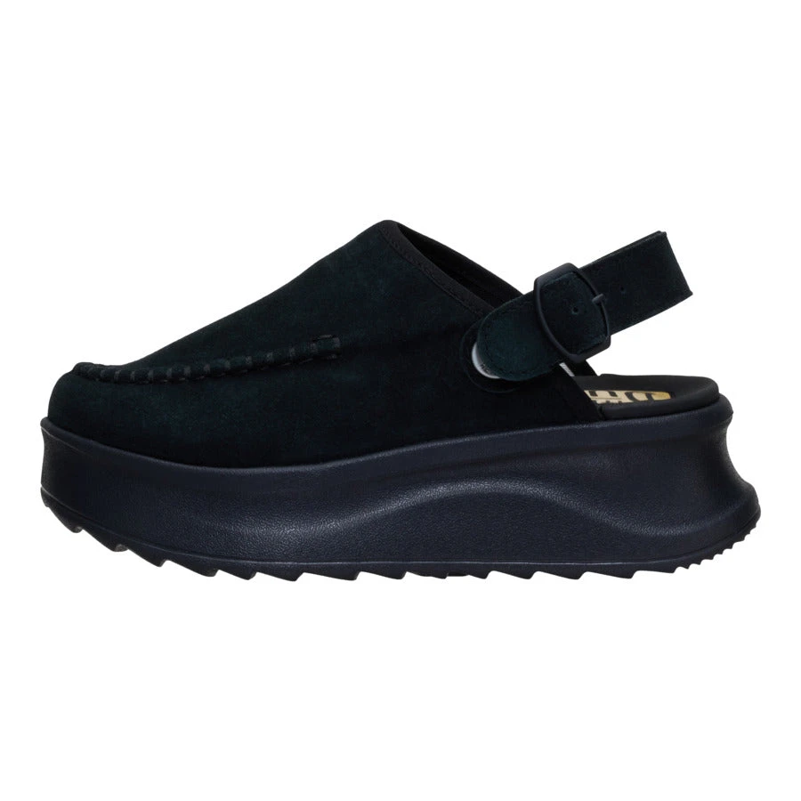 Delray Clog Suede - Black 1 Delray Clog Suede - Black