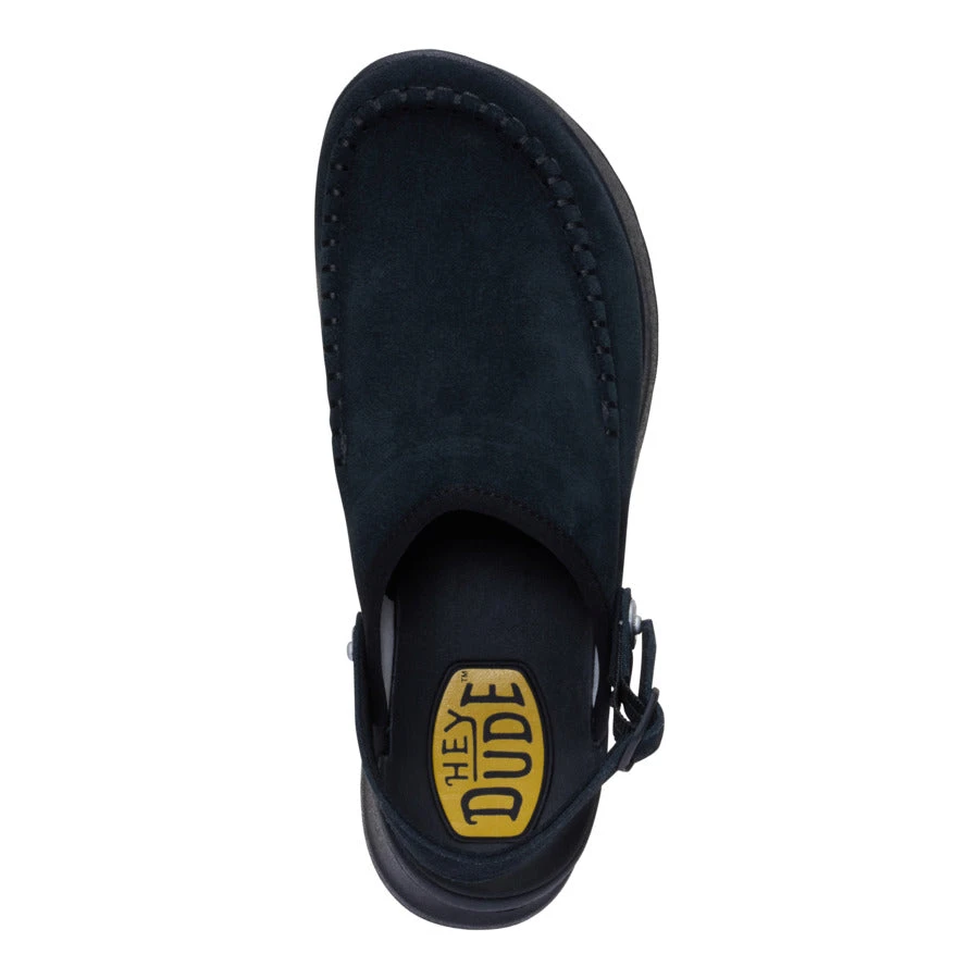 Delray Clog Suede - Black 8 Delray Clog Suede - Black - Image 8