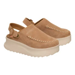 Delray Clog Suede - Tan 13 Delray Clog Suede - Tan -Heydude 44259 265 DELRAYCLOGSUEDE TAN PAIR conversion1