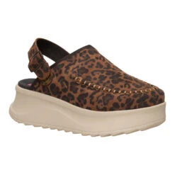 Delray Clog Suede - Brown Leopard 18 Delray Clog Suede - Brown Leopard -Heydude 44259 2GA DELRAYCLOGSUEDE BROWNLEOPARD RIGHT SIDE conversion1