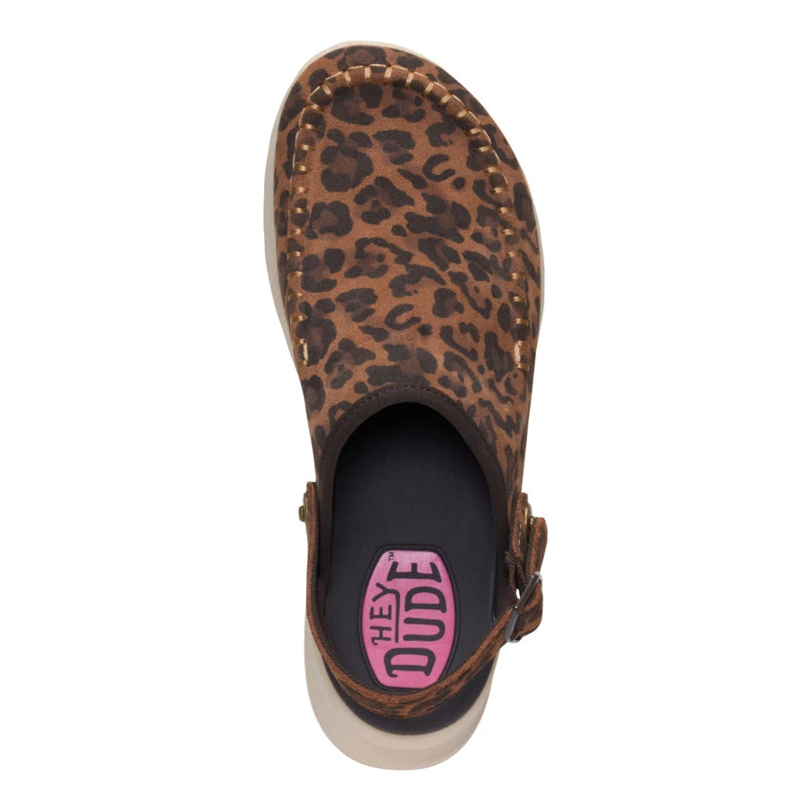Delray Clog Suede - Brown Leopard 7 Delray Clog Suede - Brown Leopard - Image 7